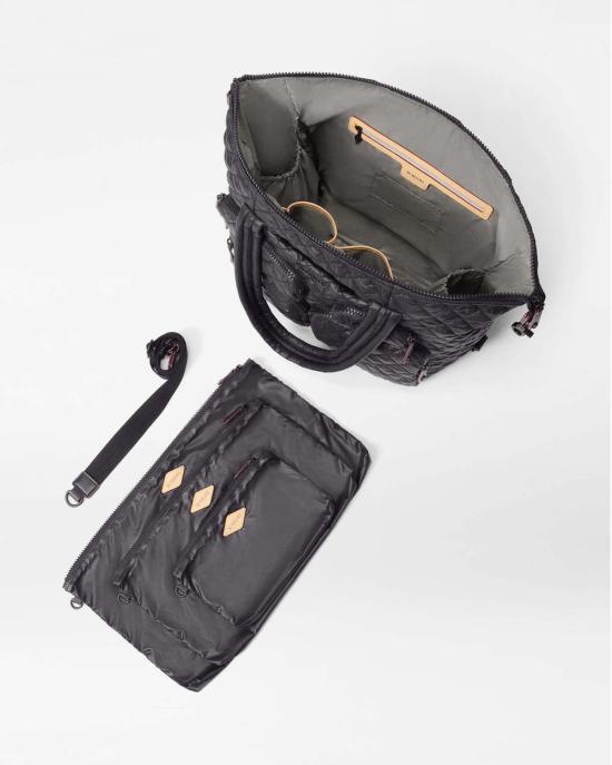  mz wallace 캐리어 Mz Wallace 대형 Sutton 여행용 더플백 블랙 - OTHER BRANDS