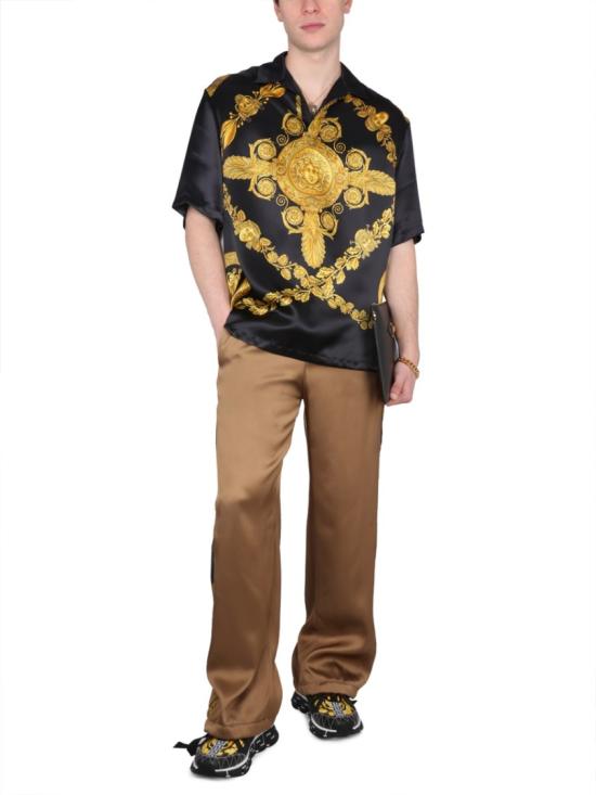 베르사체 데님 팬츠 1009374 1A068245B000 Brown - VERSACE