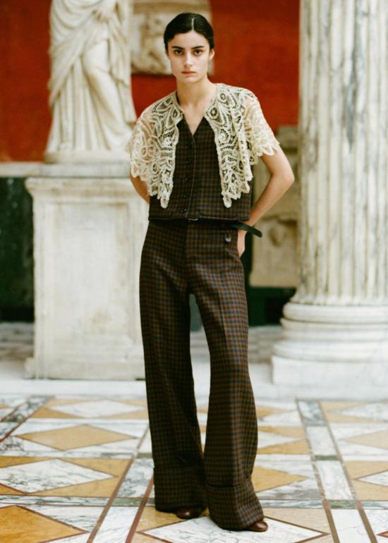  씨뉴욕 스트레이트 팬츠 시 나이 베아트리스 울 팬츠 - SEA NY