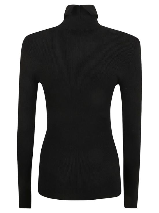  버버리 터틀넥 8077598 Black - BURBERRY