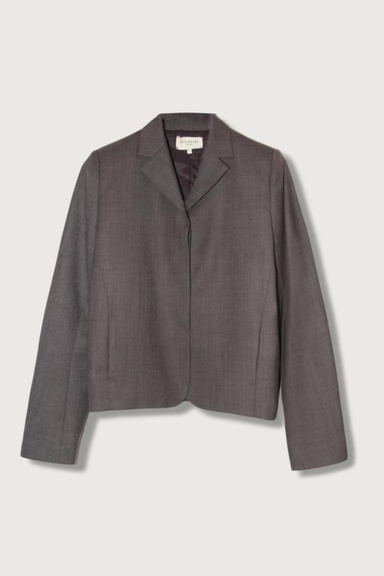  칼마이어 수트 자켓 이만 슈렁큰 블레이저 브라운