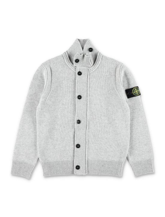 25FW [키즈] 스톤 아일랜드 니트/스웻셔츠 5100003S00M1 V0M64 MELANGE GREY