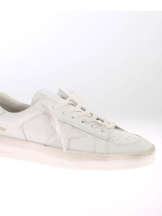 26SS 골든구스 스타단 로우탑 GMF00128F00056610100 White - GOLDEN GOOSE
