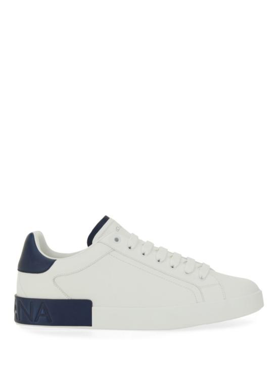 25FW 돌체앤가바나 카프스킨 포르토피노 스니커즈 CS2278 A9U7389951 White