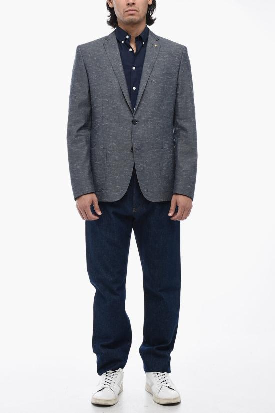  꼬르넬리아니 수트 자켓 85XZ43 0166906 001 Blue - CORNELIANI