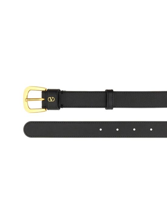 25SS 발렌티노 가라바니 가죽 벨트 6Y2T0SD7DHP 0NO Black - VALENTINO GARAVANI