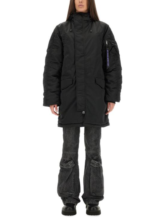  알파 패딩 148132UV 03 Black