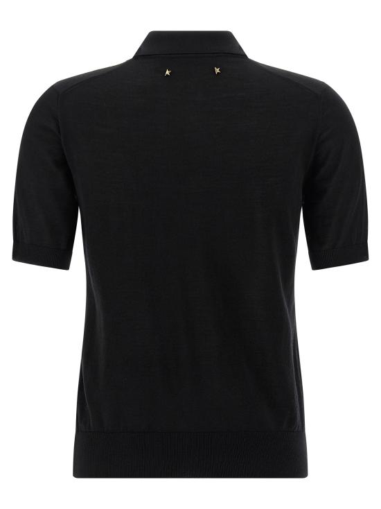 25FW 골든구스 폴로 티셔츠 GWP01424P0010419010090100 - GOLDEN GOOSE