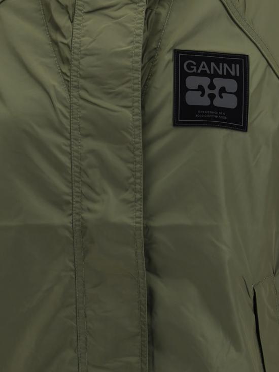 26SS 가니 자켓 W0737 861 GREEN - GANNI