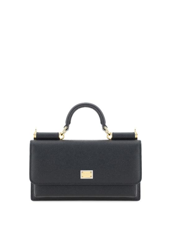 26FW 돌체앤가바나 Dauphine-print calfskin 미니백 BI3280A1001 80999 BLACK