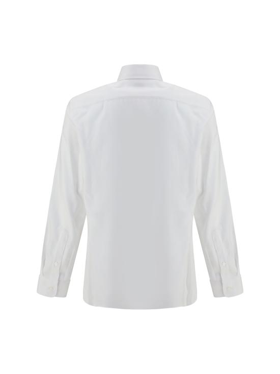 25FW 브루넬로 쿠치넬리 긴팔 셔츠 MY6370627 C001 WHITE - BRUNELLO CUCINELLI