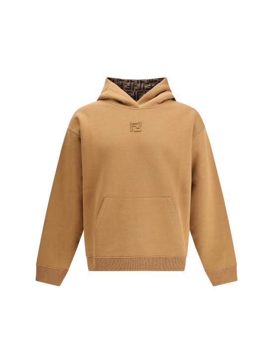 25FW 펜디 후드 티셔츠 FY1143ATL9 F0QU5 BEIGE