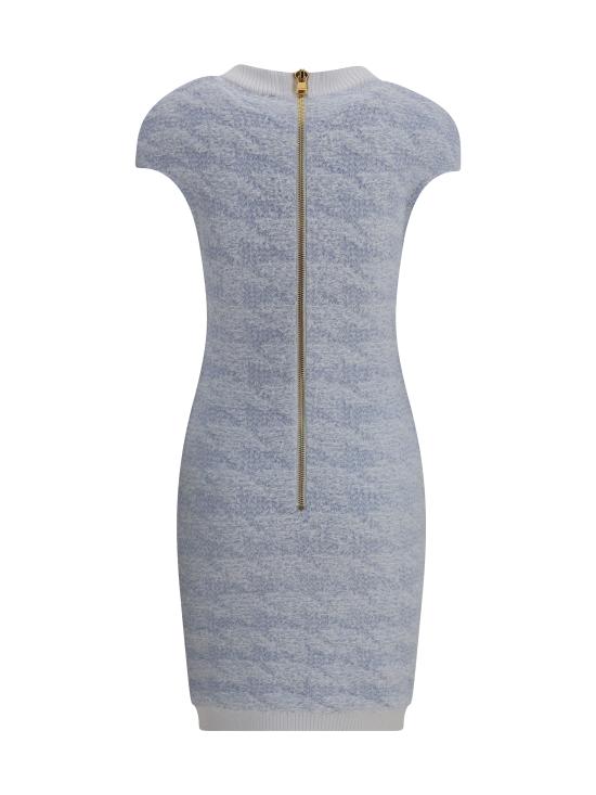 25FW 발망 원피스 FF1R6136KI72 SOM LIGHT BLUE - BALMAIN