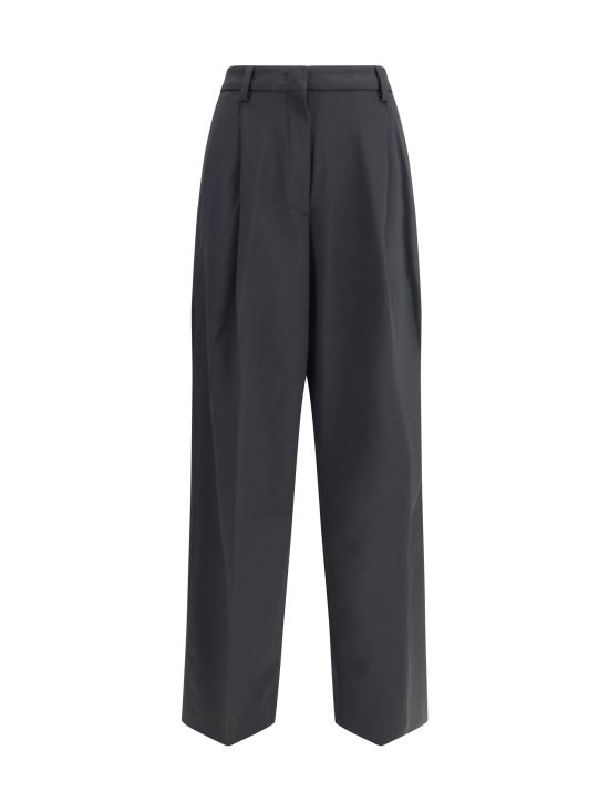 25FW 더 레이티스트 스트레이트 팬츠 TLWC3104W0206ABTP T0002 BLACK