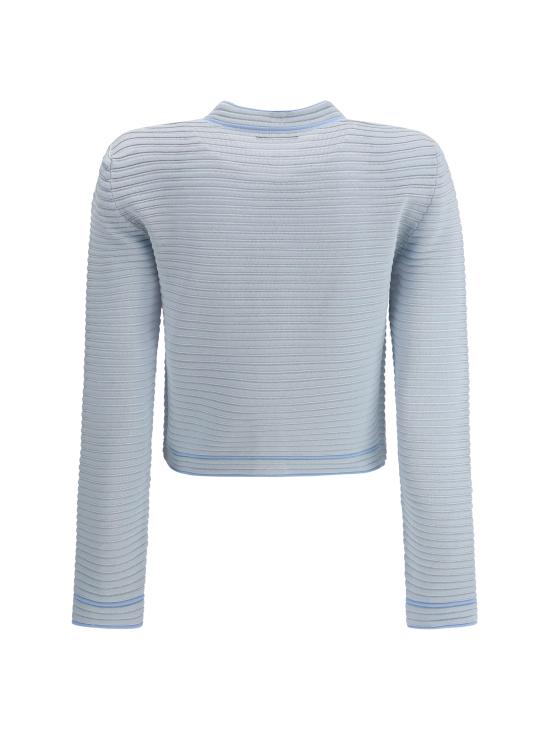 25FW 발망 가디건 FF1KL240KI83 SOM LIGHT BLUE - BALMAIN