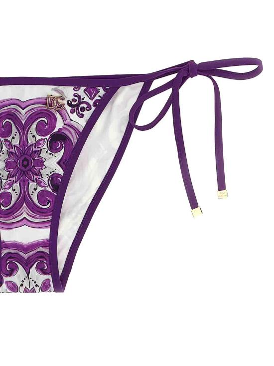 25FW 돌체앤가바나 비키니 수영복 O8A02JONO19IP3TN Purple - DOLCE & GABBANA