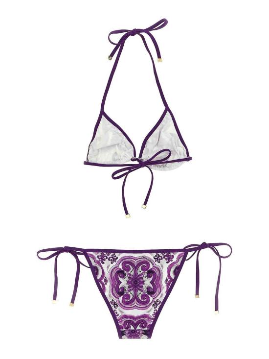 25FW 돌체앤가바나 비키니 수영복 O8A02JONO19IP3TN Purple - DOLCE & GABBANA