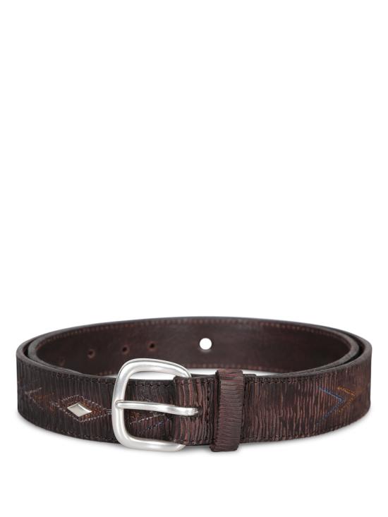 25SS 오르치아니 가죽 벨트 U08300 BCZ TMO Brown