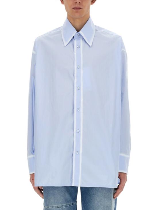  MM6 메종마르지엘라 긴팔 셔츠 SH0DT0008 S47294479 Blue
