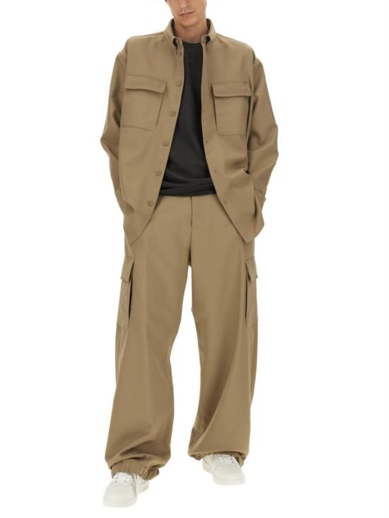  오프화이트 긴팔 셔츠 OMES005 F23FAB0036161 Neutrals - OFF WHITE