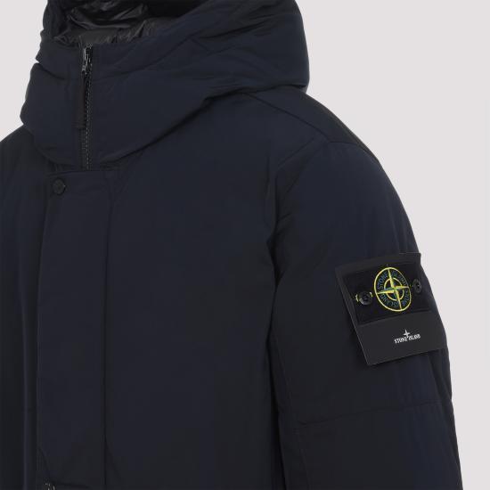 25FW 스톤 아일랜드 마이크로 트윌 후디드 다운 파카  K2S157100008S0026V0020 NAVY BLUE DOM - STONE ISLAND