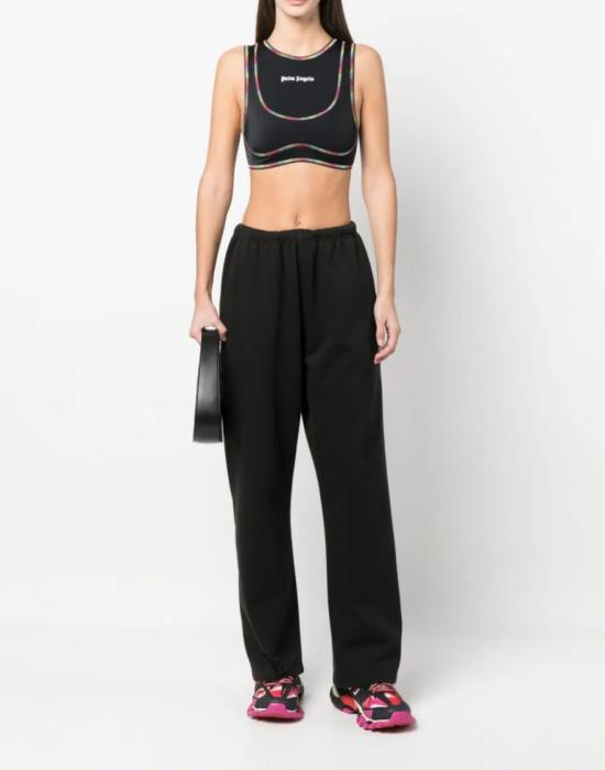 팜앤젤스 탑 PWVO022S23FAB0031001 Black - PALM ANGELS