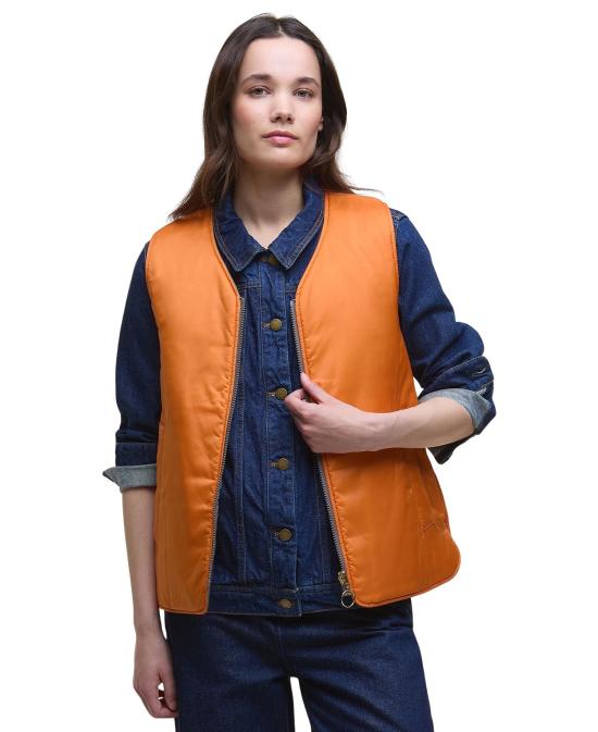 25FW 바버 마이 바버 리버시블 퀼티드 라이너 LLI0022 LLI BE33 TIMBERWOLF MARIGOLD - BARBOUR