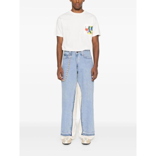 25FW 보디 반팔 티셔츠 MRF25CS027 CREAM WHITE - BODE