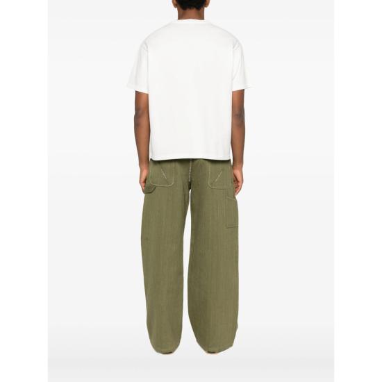 25FW 보디 반팔 티셔츠 MRF25CS020 CREAM WHITE - BODE