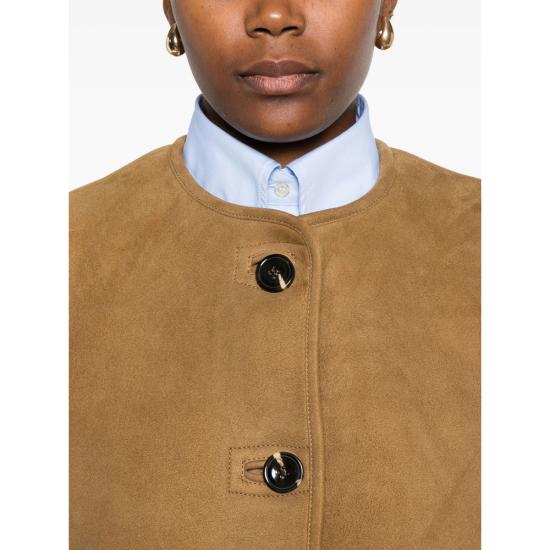 25FW 쉐르 베스트 BLS1605 DUOMO KAKI BROWN - SOEUR