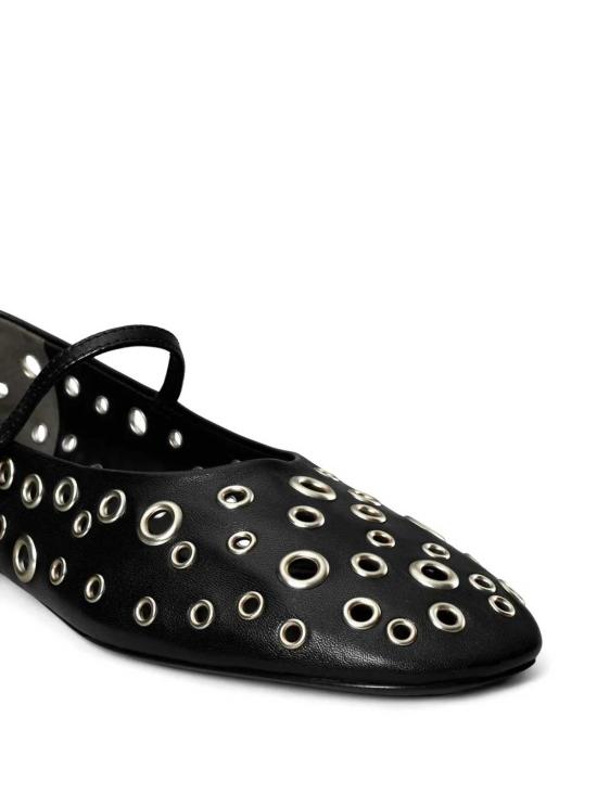 25SS 토리버치 플랫 슈즈 162679600 Black - TORY BURCH