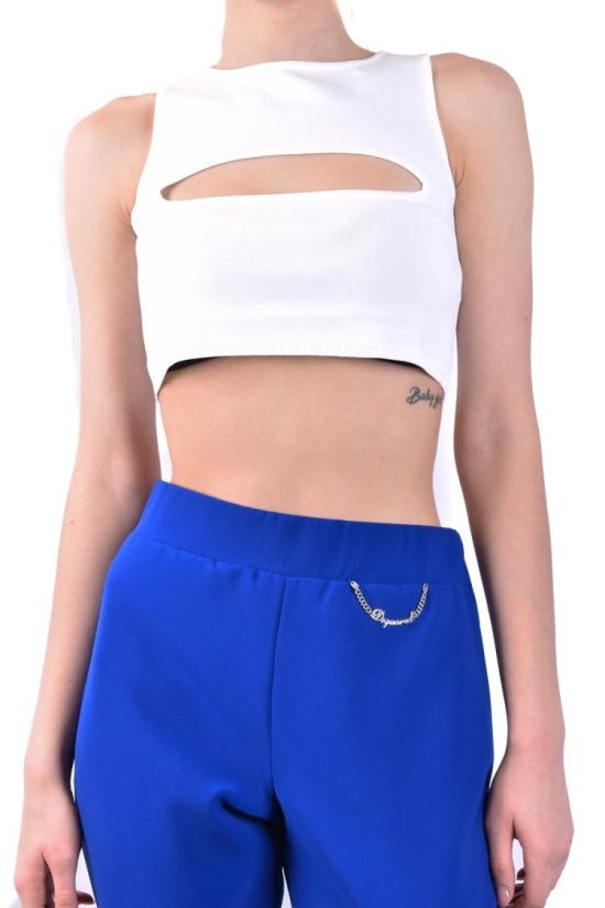  디스퀘어드2 민소매 티셔츠 S72NC1012 S18245100 White