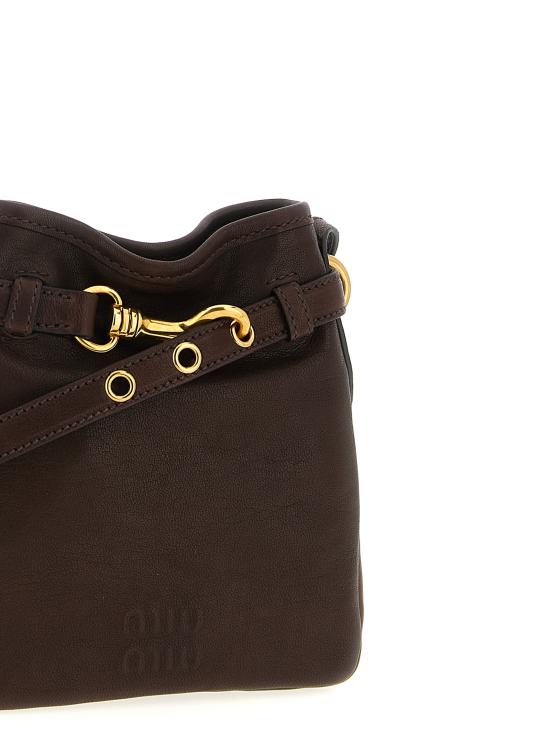25FW 미우미우 숄더백 5NR461AEFXF0NBL BROWN DOM - MIU MIU