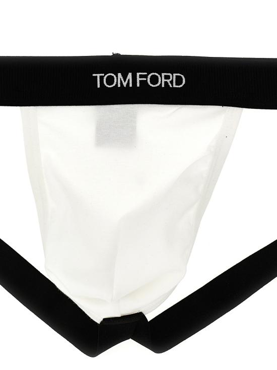 24FW 톰포드 팬티 T4LC61040 100 White - TOMFORD