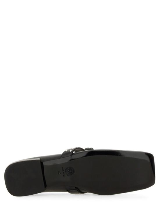  베르사체 플랫 슈즈 1016073 1A010061B00P Black - VERSACE