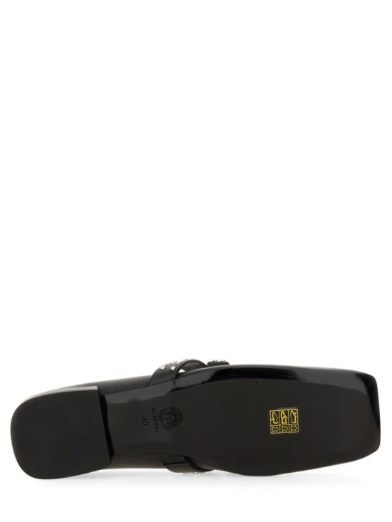  베르사체 플랫 슈즈 1016073 1A010061B00P Black - VERSACE