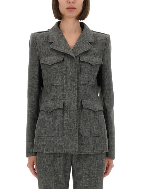 25FW 알렉산더 맥퀸 자켓 826947 QJAFD1121 Grey