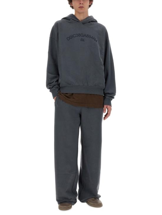  돌체앤가바나 트레이닝/조거 팬츠 GP087T G7M3HN9299 Grey - DOLCE & GABBANA