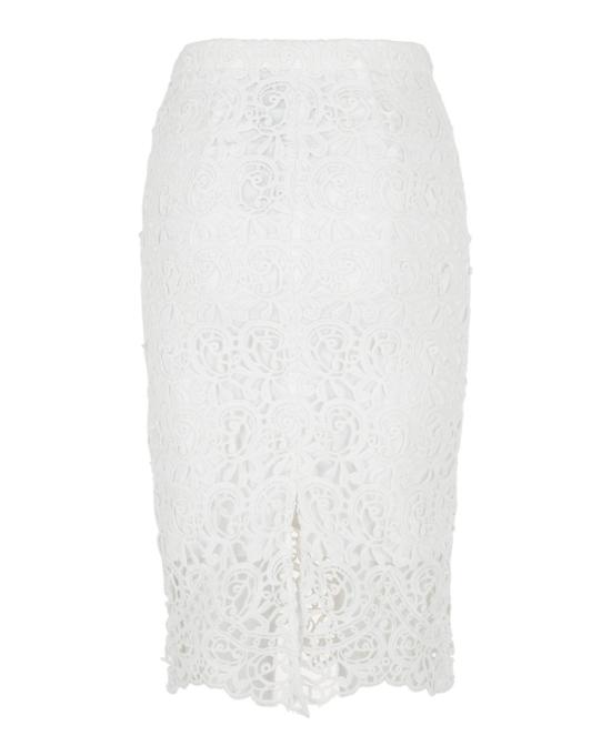  버버리 스커트 8063269 10002 6 White - BURBERRY