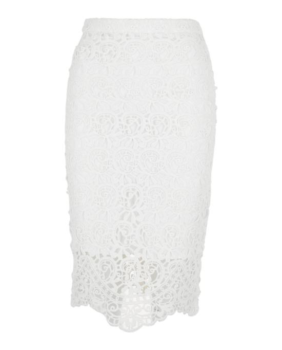  버버리 스커트 8063269 10002 6 White