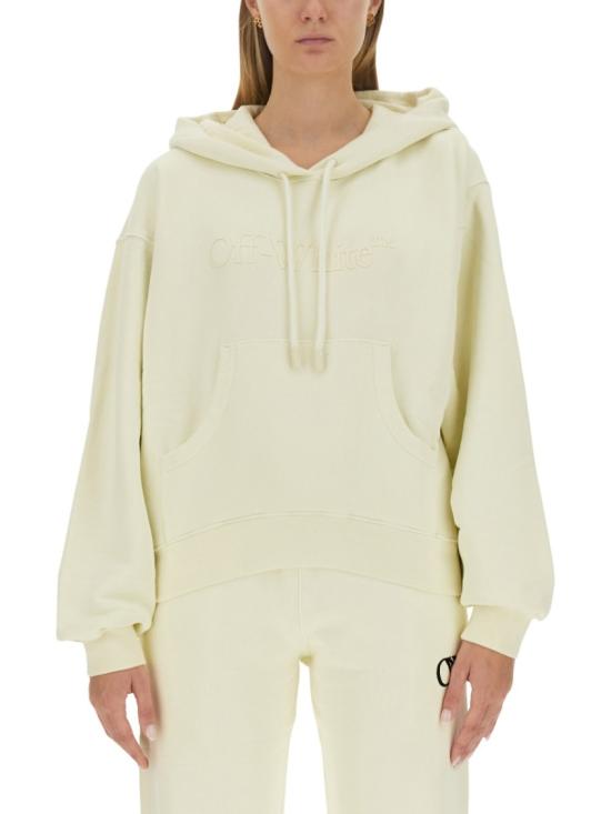  오프화이트 후드 티셔츠 OWBB058 F23JER0056161 Neutrals