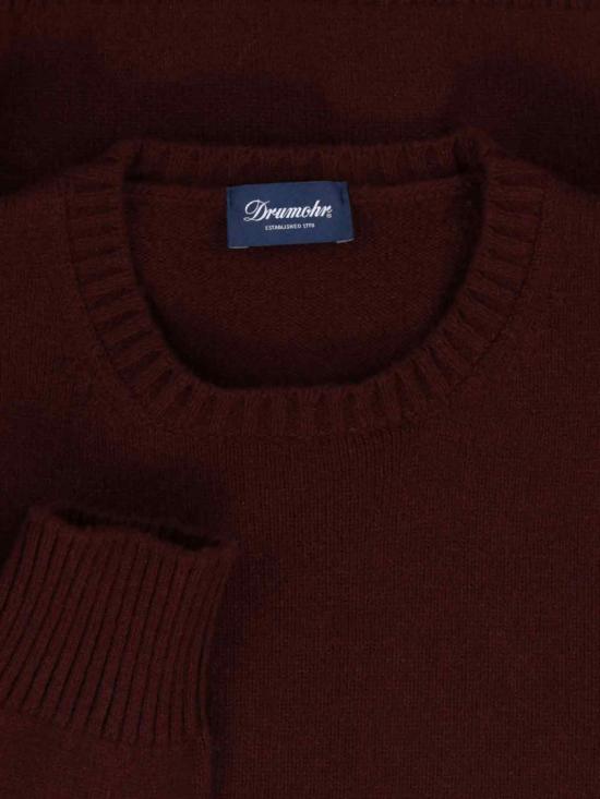 25FW 드루모어 스웨터 D7K103L395 Burgundy - DRUMOHR