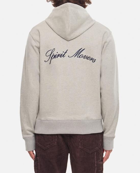 24FW 웨일즈보너 후드 티셔츠 UA24JE01JE154692 Grey - WALES BONNER