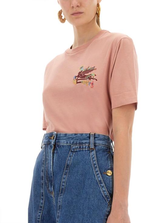 25FW 에트로 탑 WRMA0005 AR362M0179 Pink - ETRO