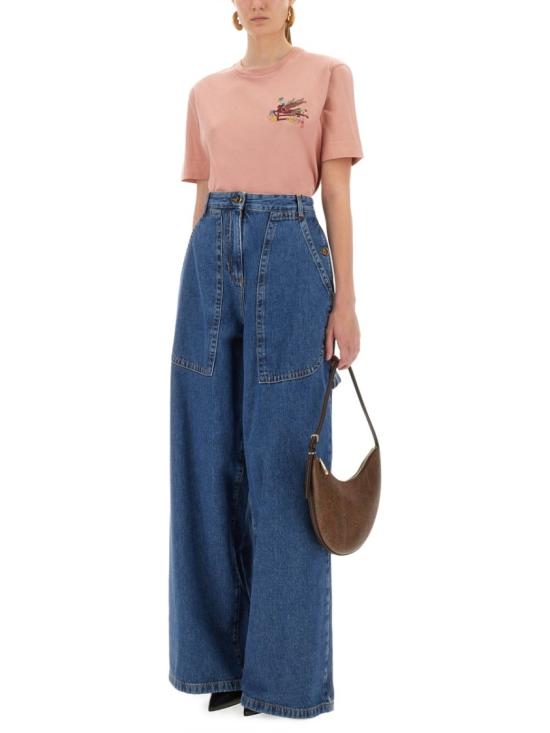 25FW 에트로 탑 WRMA0005 AR362M0179 Pink - ETRO