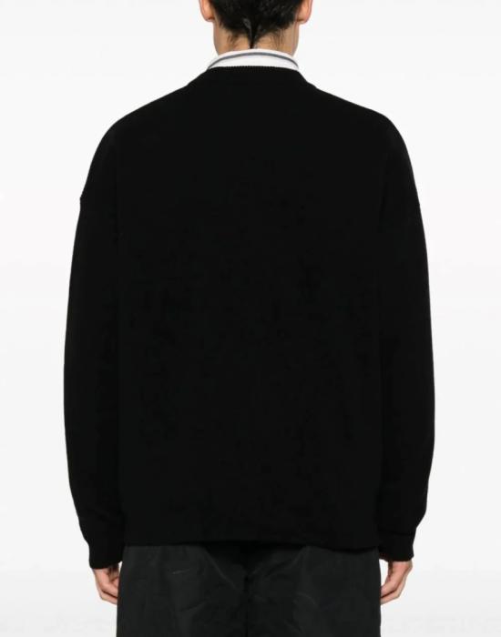 25FW 메종키츠네 스웨터 LM00819KT1063P199 Black - MAISON KITSUNE