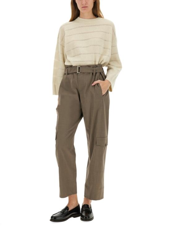 25FW 브루넬로 쿠치넬리 팬츠 M0W07P8979 C054 Brown - BRUNELLO CUCINELLI