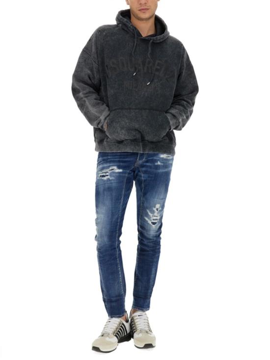  디스퀘어드2 후드 티셔츠 S71GU0623 S25030982X Grey - DSQUARED2