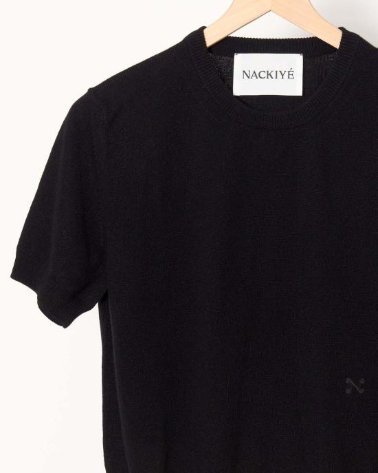  나키예 스웨터 펄 크루넥 - NACKIYE