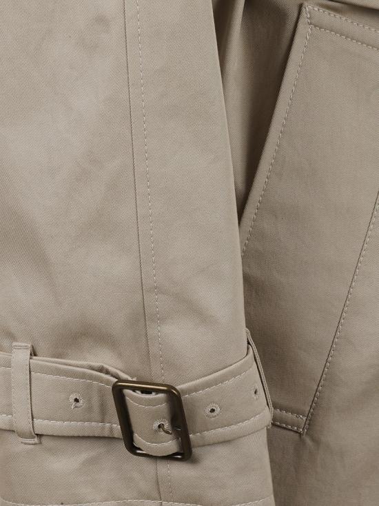 25SS 버버리 롱 개버딘 카 코트 8108800 B9103 Neutrals - BURBERRY